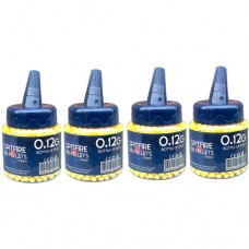 4 Tubs of 1000 Spitfire Seamless Yellow 0.12g Plastic 6mm BB Gun Pellets - 4000 Pellets 4 Tubs of 1000 Spitfire Seamless Yellow 0.12g Plastic 6mm BB Gun Pellets - 4000 Pellets