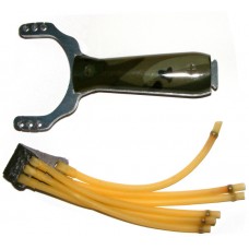 Metal & Plastic Slingshot Catapult - Camouflage Effect Handle Metal & Plastic Slingshot Catapult - Camouflage Effect Handle