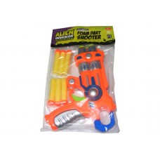 Plastic Alien Invasion Double Firing Foam Dart Shooter Gun with 6 Foam Darts Plastic Alien Invasion Double Firing Foam Dart Shooter Gun with 6 Foam Darts